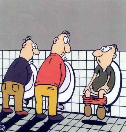 The urinal joke