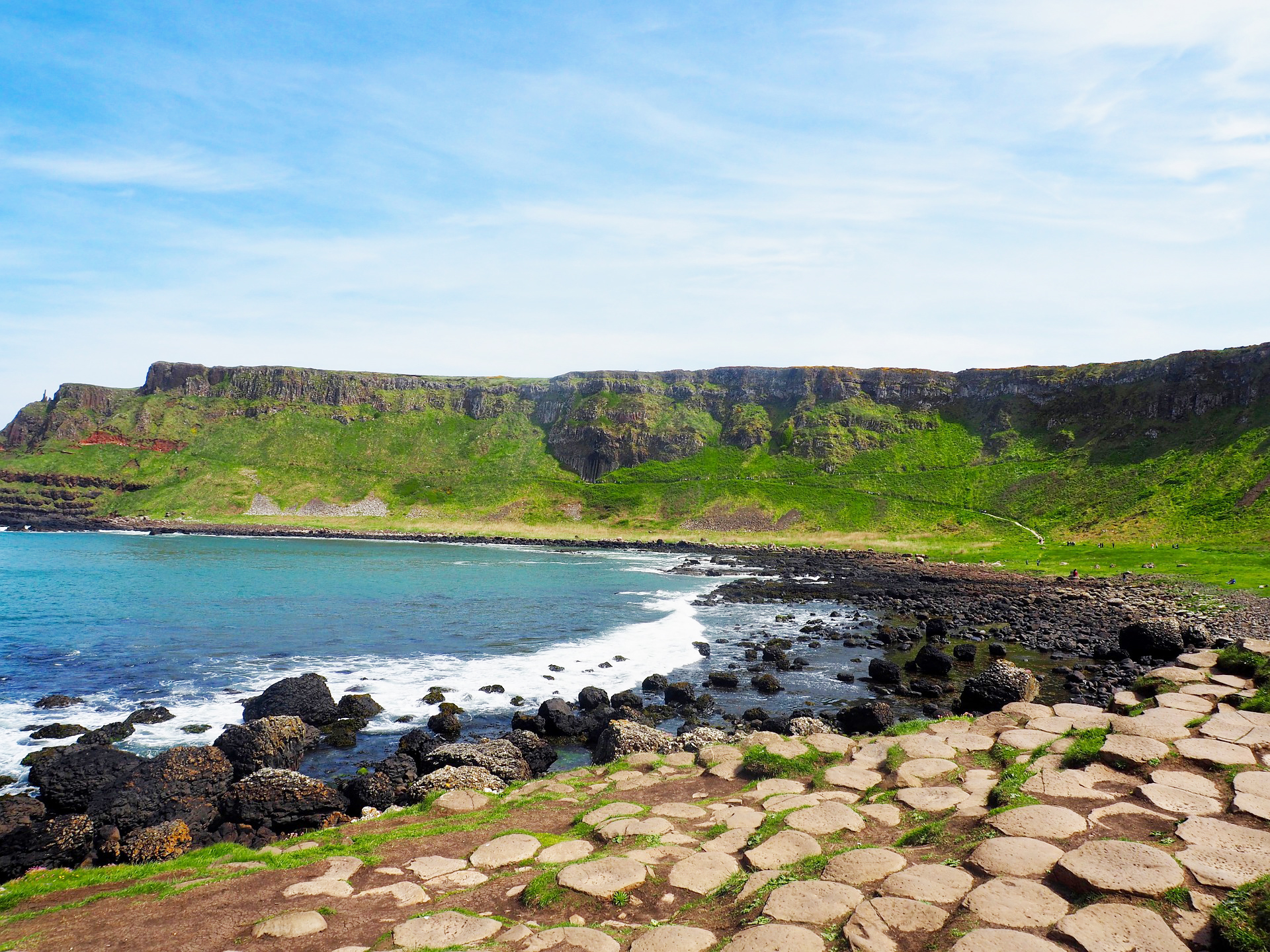 The Giant's Causeway in Co Antrim