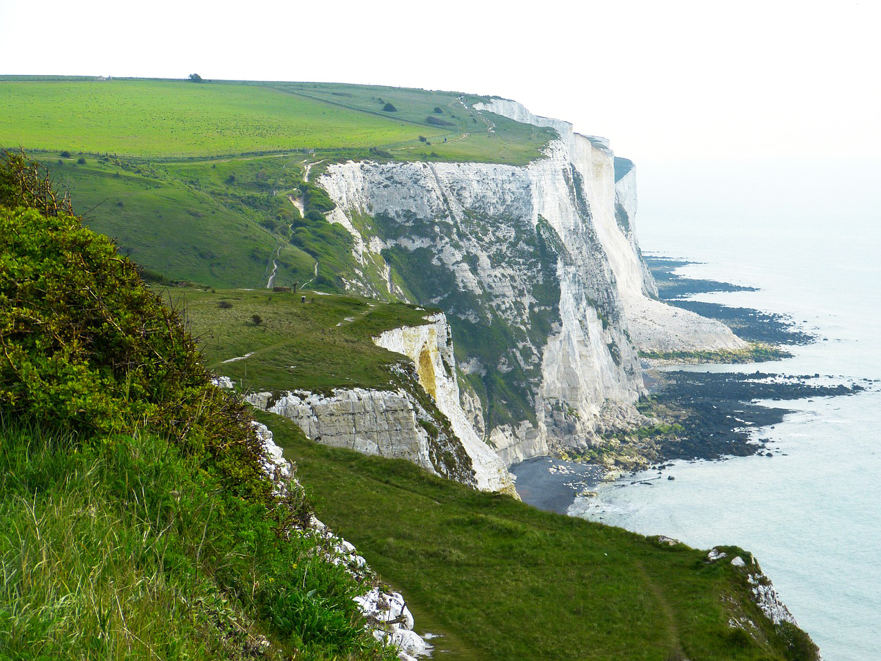 The white cliffs of Dover