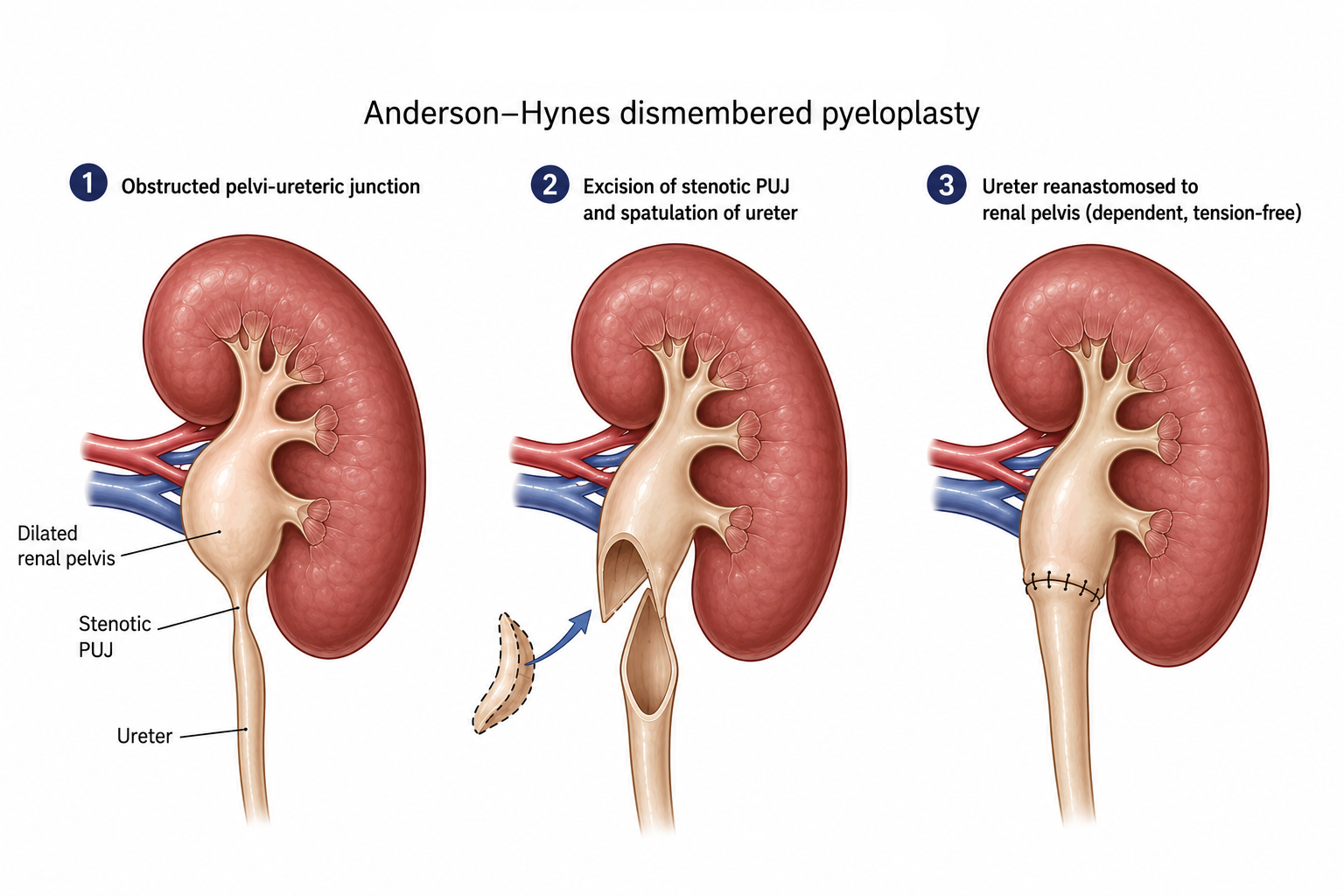Anderson-Hynes dismembered pyeloplasty